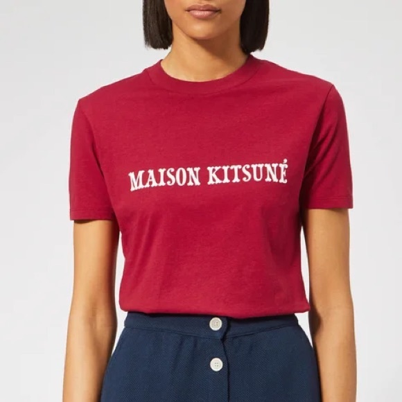 SOLD Maison Kitsune Tee Shirt - Picture 1 of 5